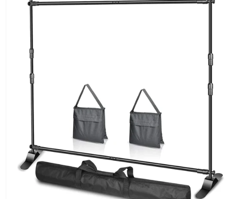 Backdrop with Frame & Carry Case